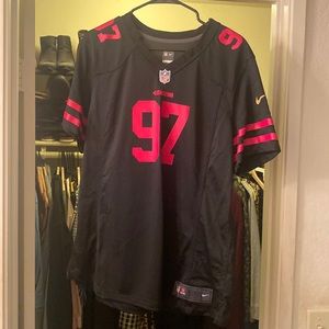 Ladies Nike XXL 49ers Nick Bosa jersey